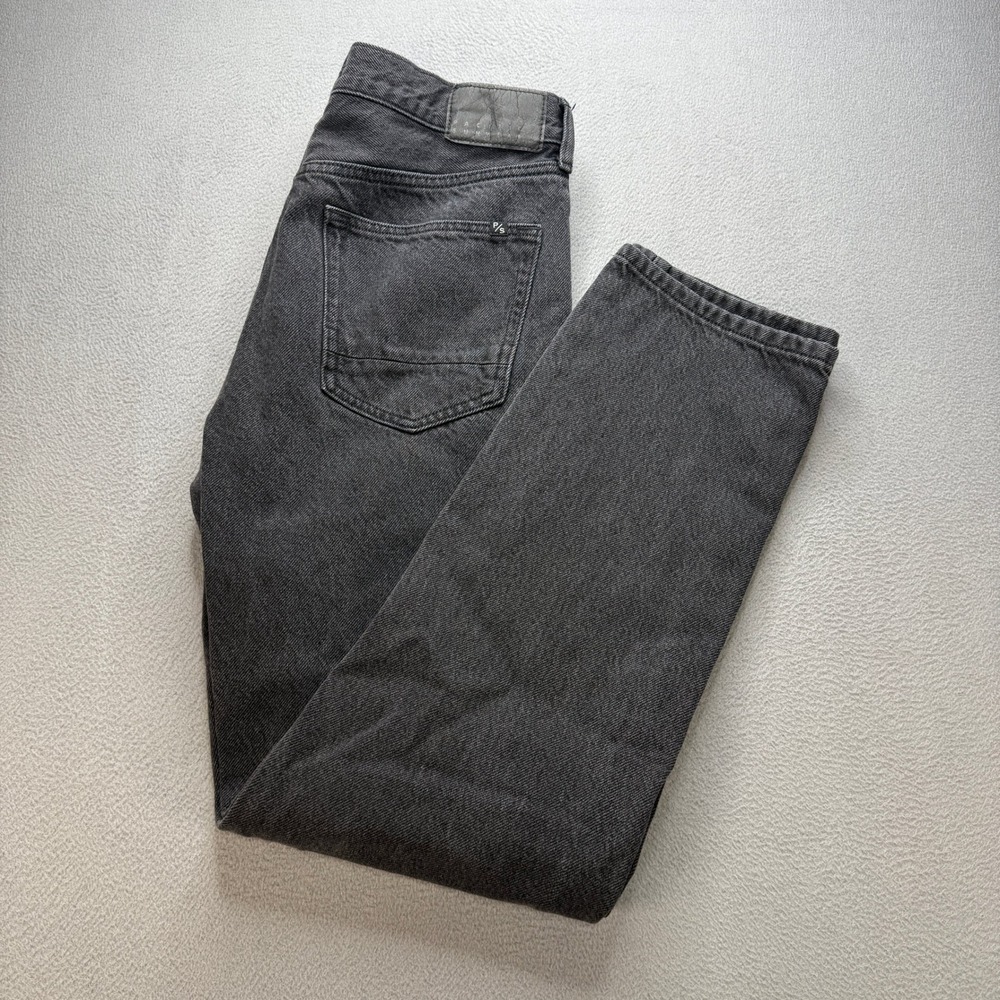PacSun Cade Straight Jeans Mens 32x32 (FIT 34x31) Black Denim Casual Workwear